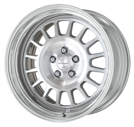 CUT CLEAR [MSP] CENTRE DISK WITH POLISHED ANODIZED STEP RIM